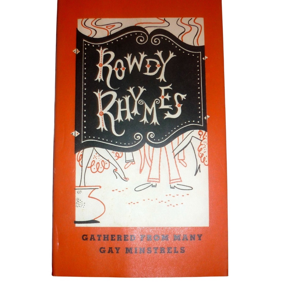 Rowdy Rhymes Bibulous Ballads Peter Pauper Press 1952 Henry R Martin Illustrated